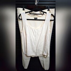 Akris Silk Pants And Top 1X